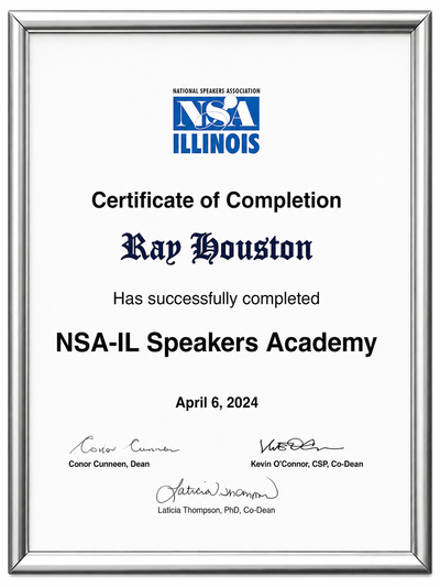 Certificate of Completion